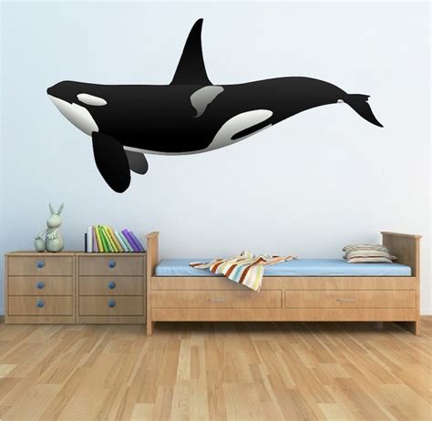 whale wall decals|large whale wall decal.